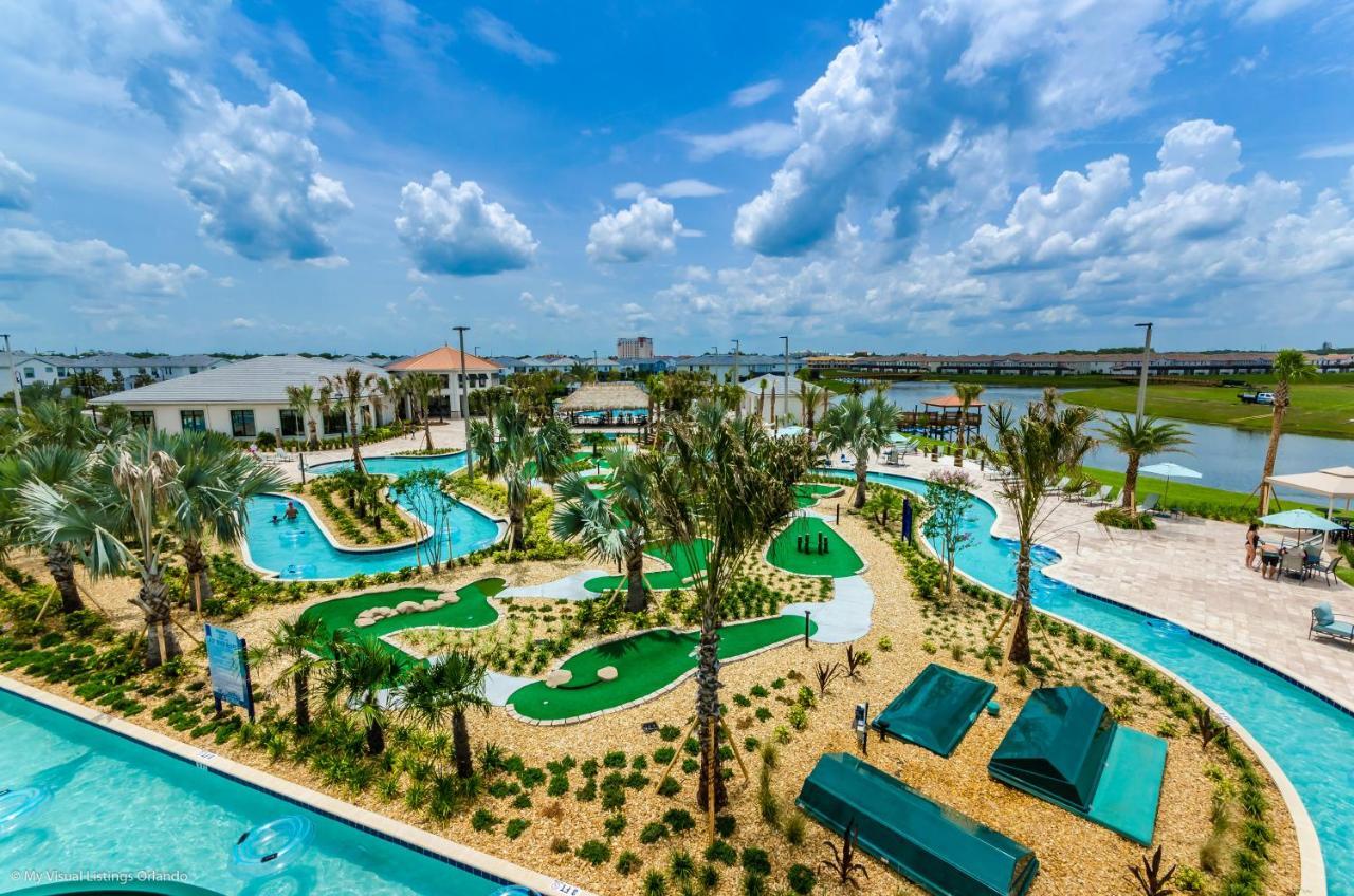 Modern Townhome Wprivate Pool Free Water Park キシミー エクステリア 写真