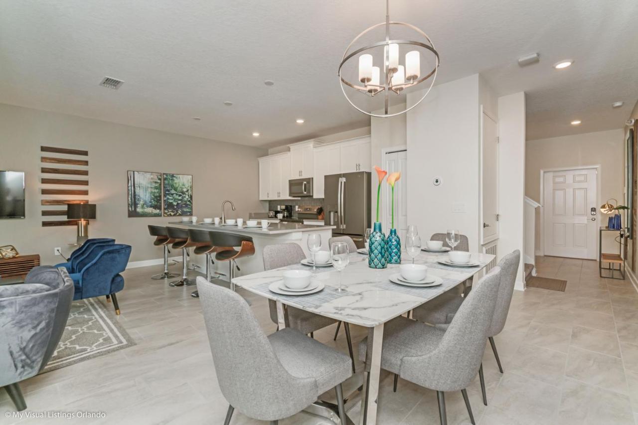 Modern Townhome Wprivate Pool Free Water Park キシミー エクステリア 写真